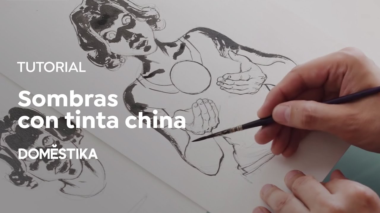 TUTORIAL Ilustración | Cómo Dibujar Sombras con Tinta China | Sergio Bleda | Domestika