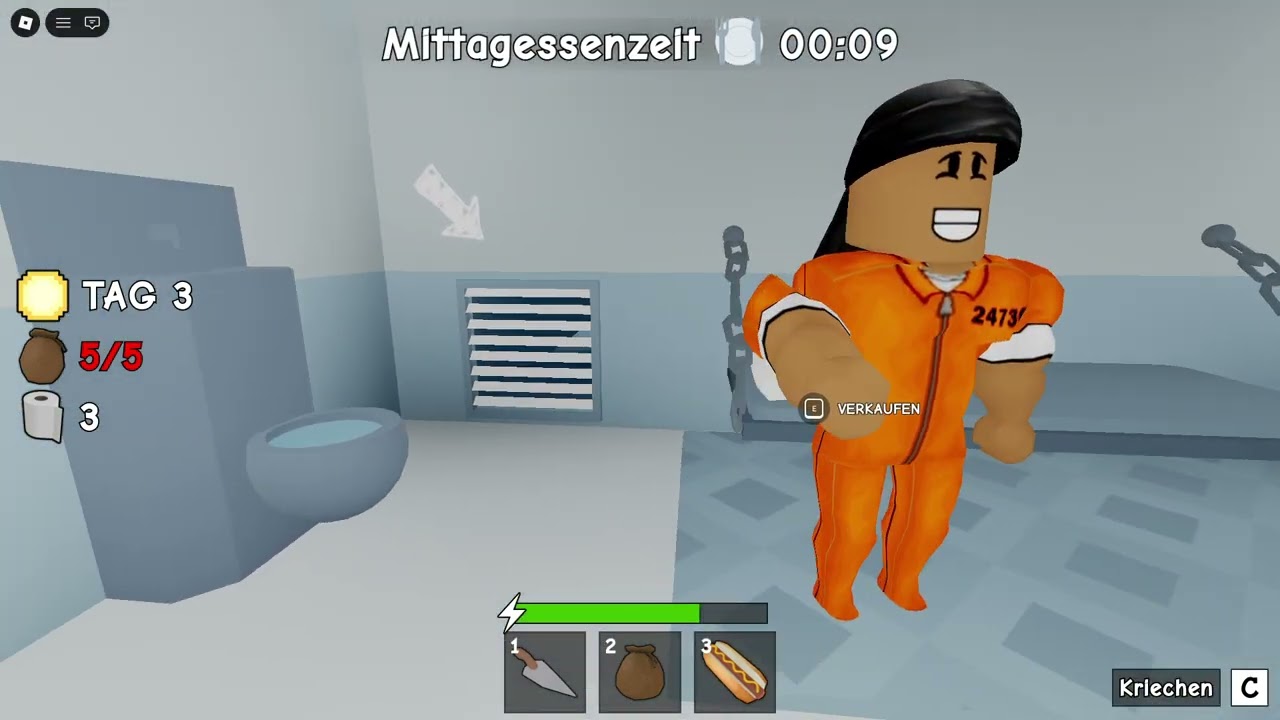 Wir spielen heute entkomme dem Gefängnis
