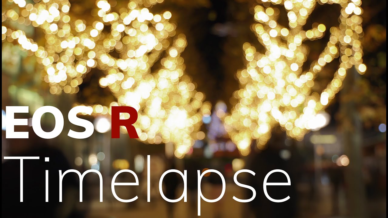 CANON EOS R - Timelapse / Zeitraffer Tutorial - Photo Universal