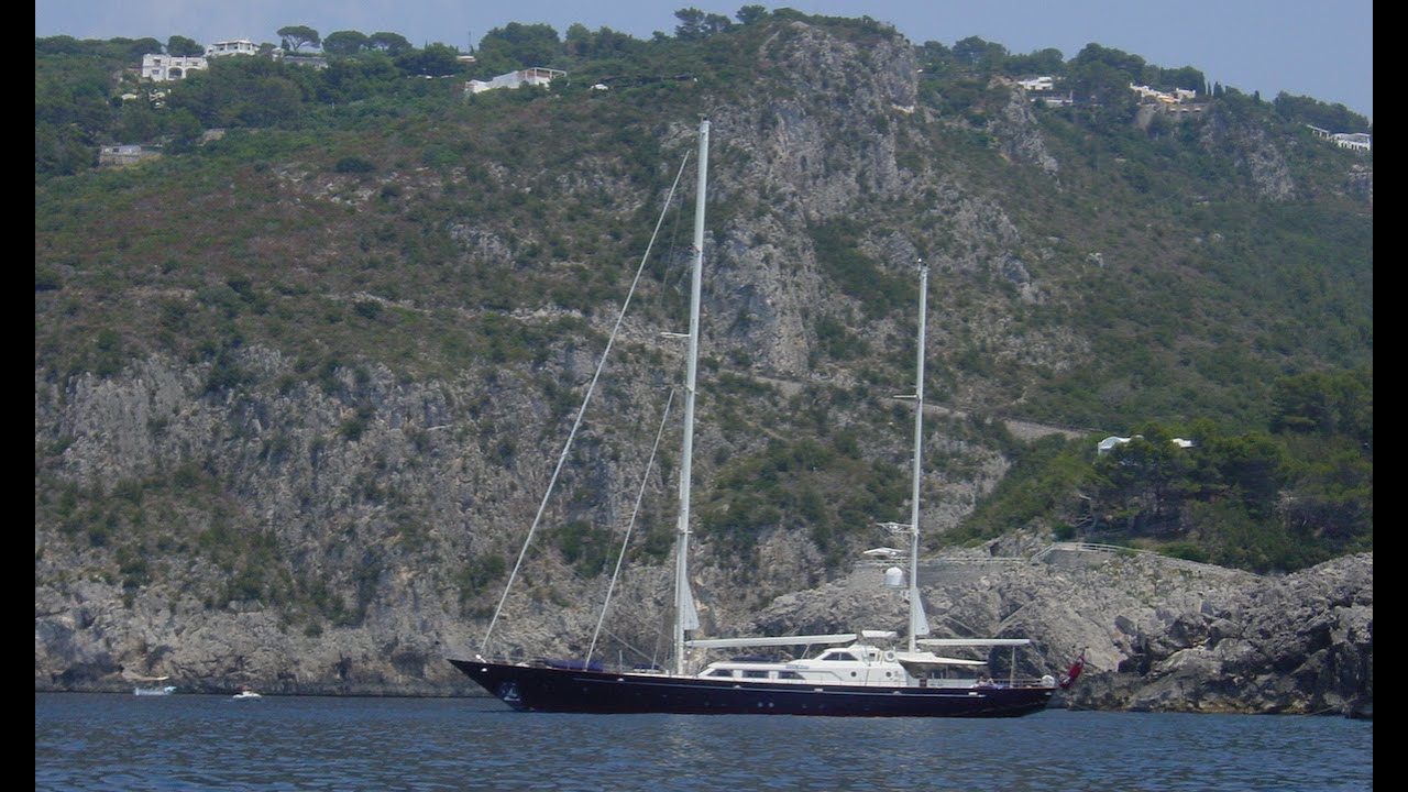 Onboard the Perini Navi Sailing Yacht Christianne B