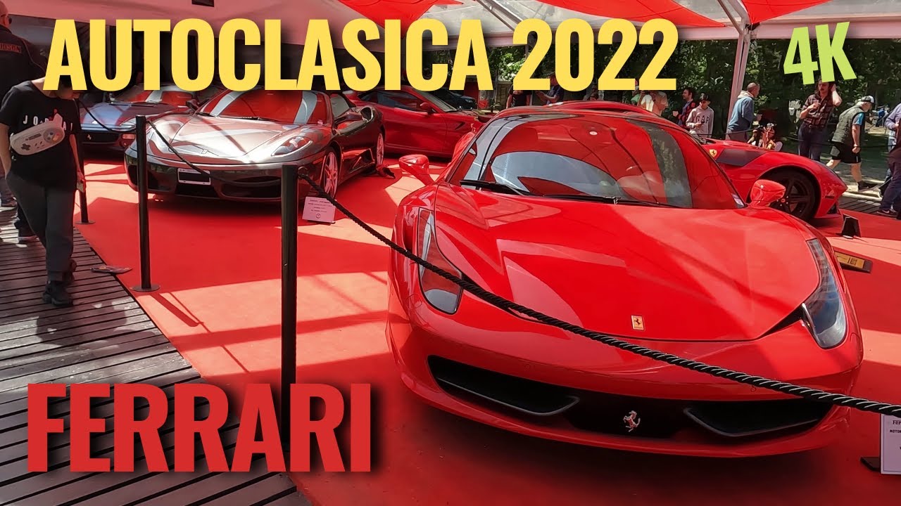 【4K】Autoclasica 2022 FERRARI 🚶‍♂️ Hipodromo De San Isidro - Buenos Aires - Argentina 2022