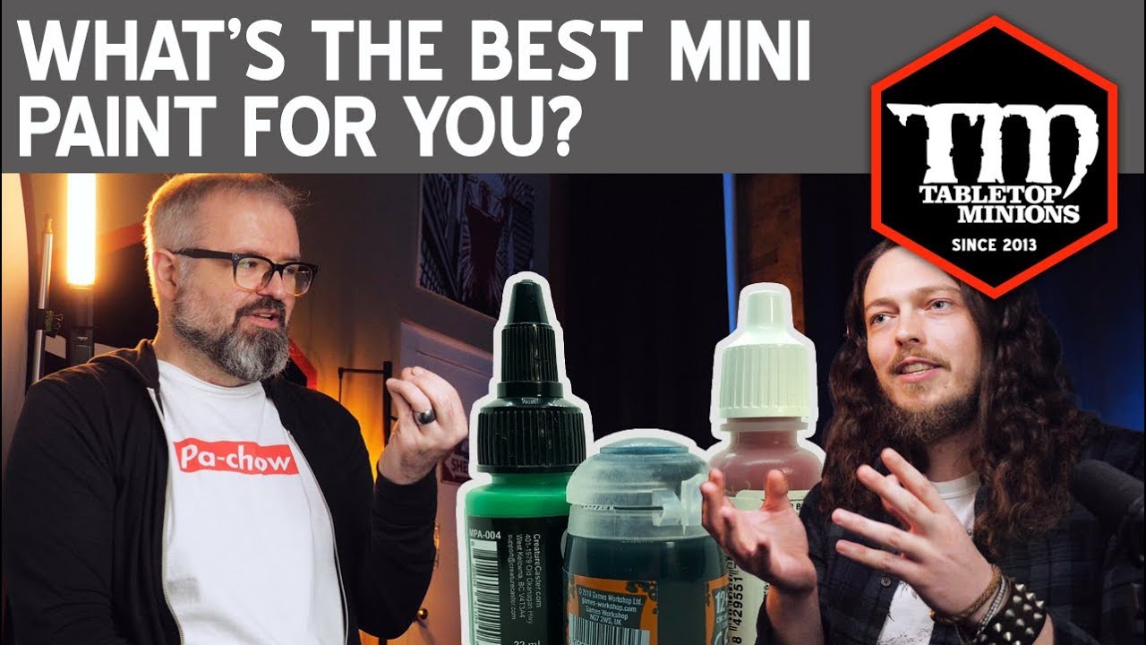 What's the Best Miniature Paint for You?