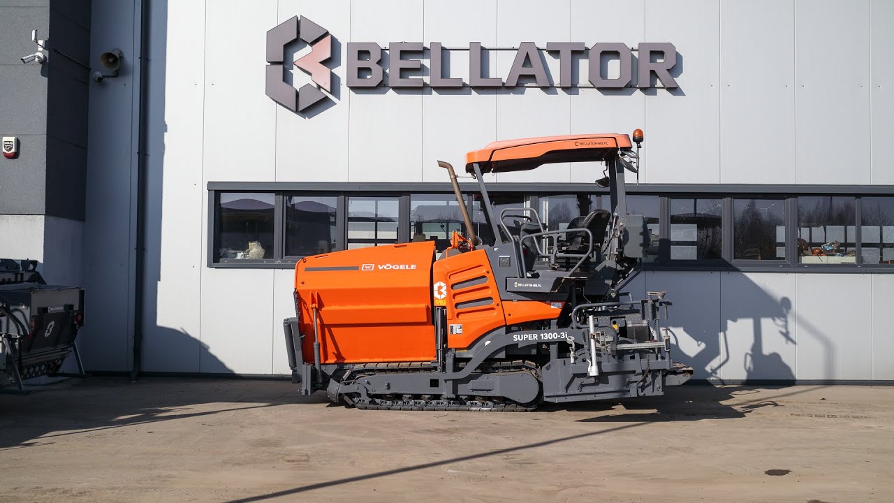 Vögele SUPER 1300-3i 😀 Kolejna rozkładarka asfaltu gotowa do działania ✅