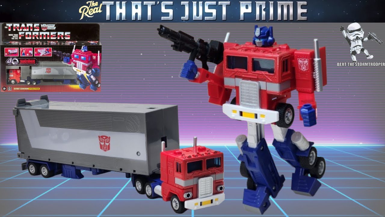 Transformers 40th Anniversary OPTIMUS PRIME Review! 