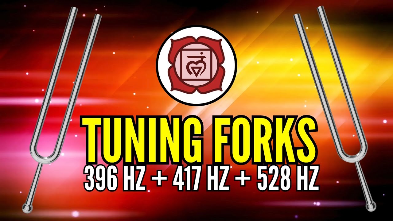 You Won’t Believe How 396 Hz + 417 Hz + 528 Hz Tuning Forks Unblock Your Lower Chakras