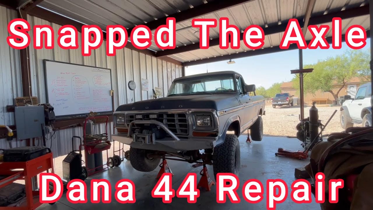 Snapped axle shaft on the 79 Ford