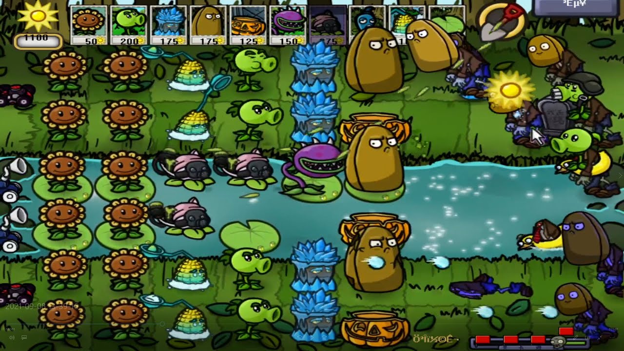 Plants vs Zombies PAK Nightmare v1.5 - Gameplay Walkthrough Part 4