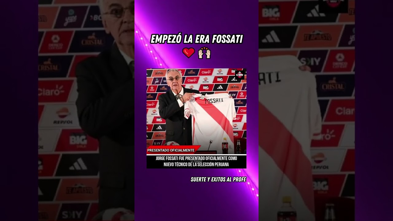 Oficialmente empez&oacute; la Era Fossati ⚡❤ #selecci&oacute;nperuana #hoy #fossati