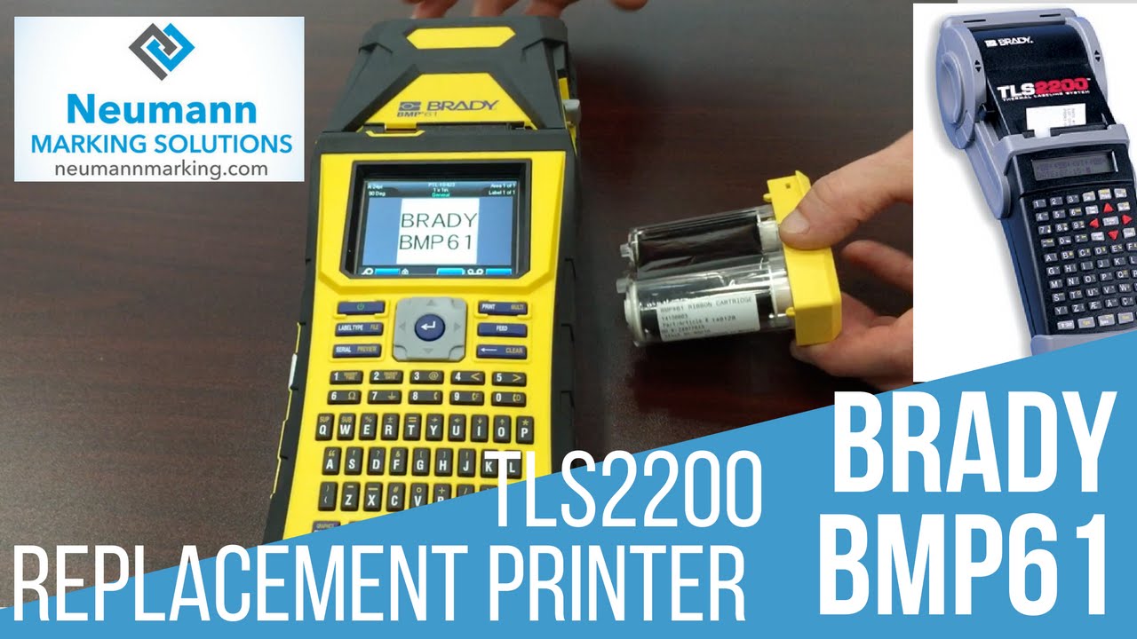 BMP61 replacement for Brady TLS2200, a quick overview.