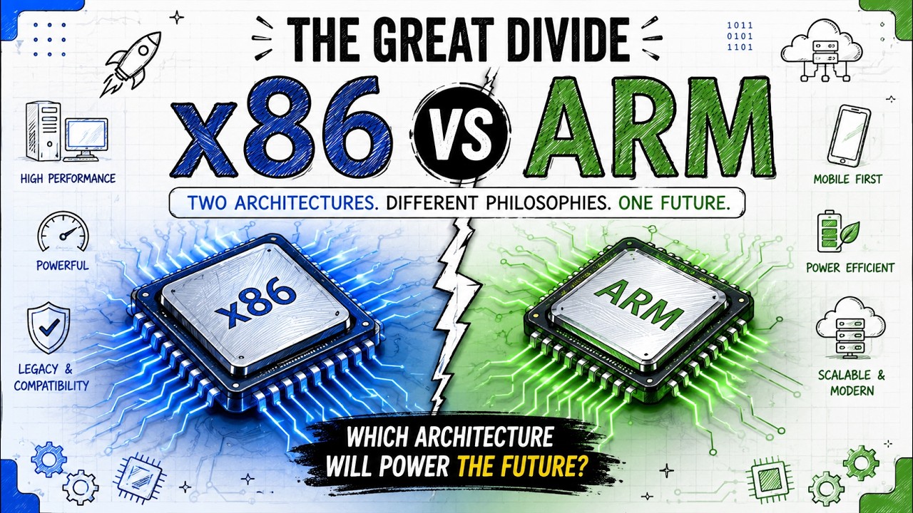 x86 vs ARM Explained | Which CPU Architecture Is Better?