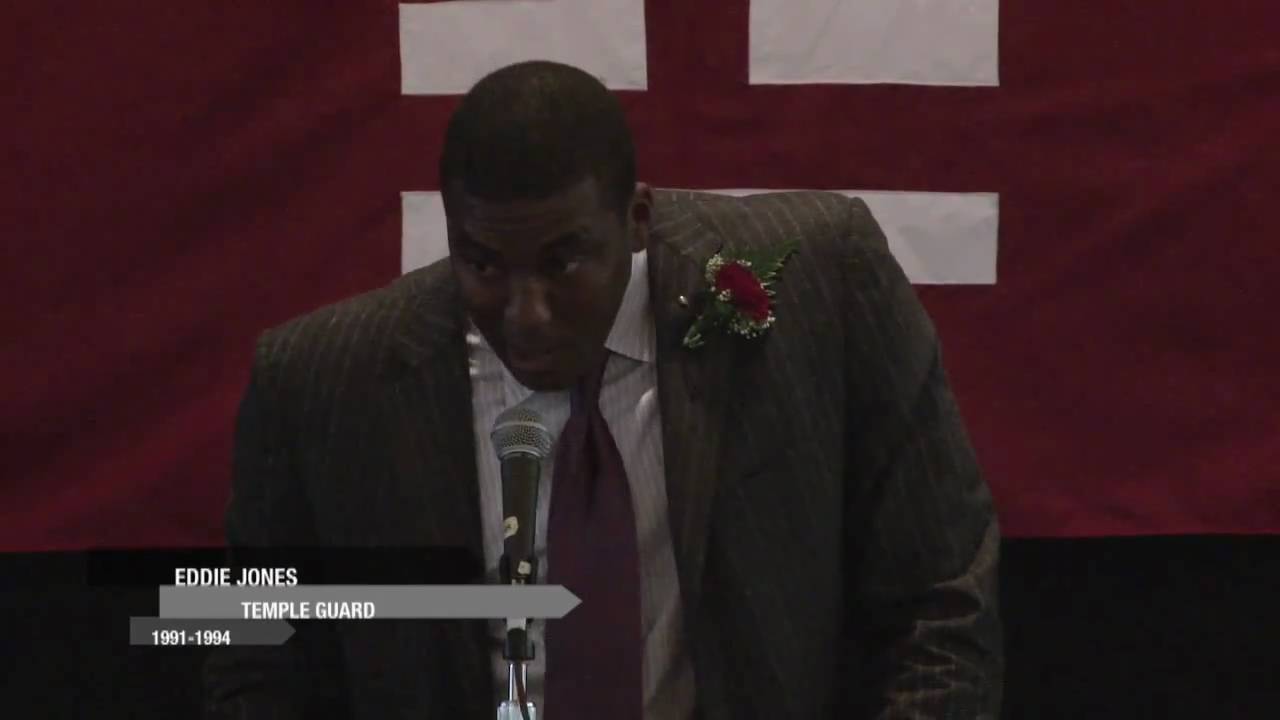 Eddie Jones - Temple Athletics Hall of Fame Speech