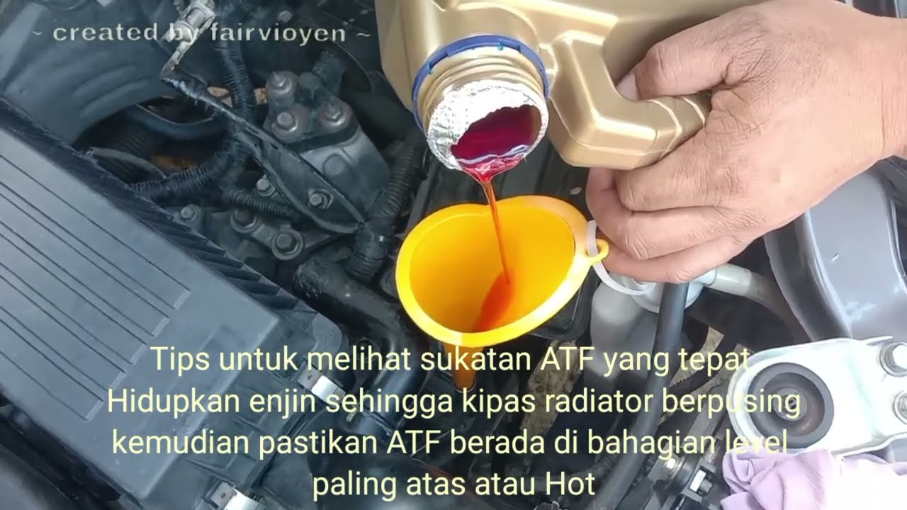 Proton Saga VVT - Tukar Minyak Gearbox Dan Ganti Gearbox Auto Filter