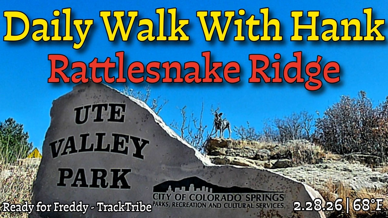 Daily Neighborhood Walk with Hank | Rattlesnake Ridge – Ute Valley Park 🐾🏔️