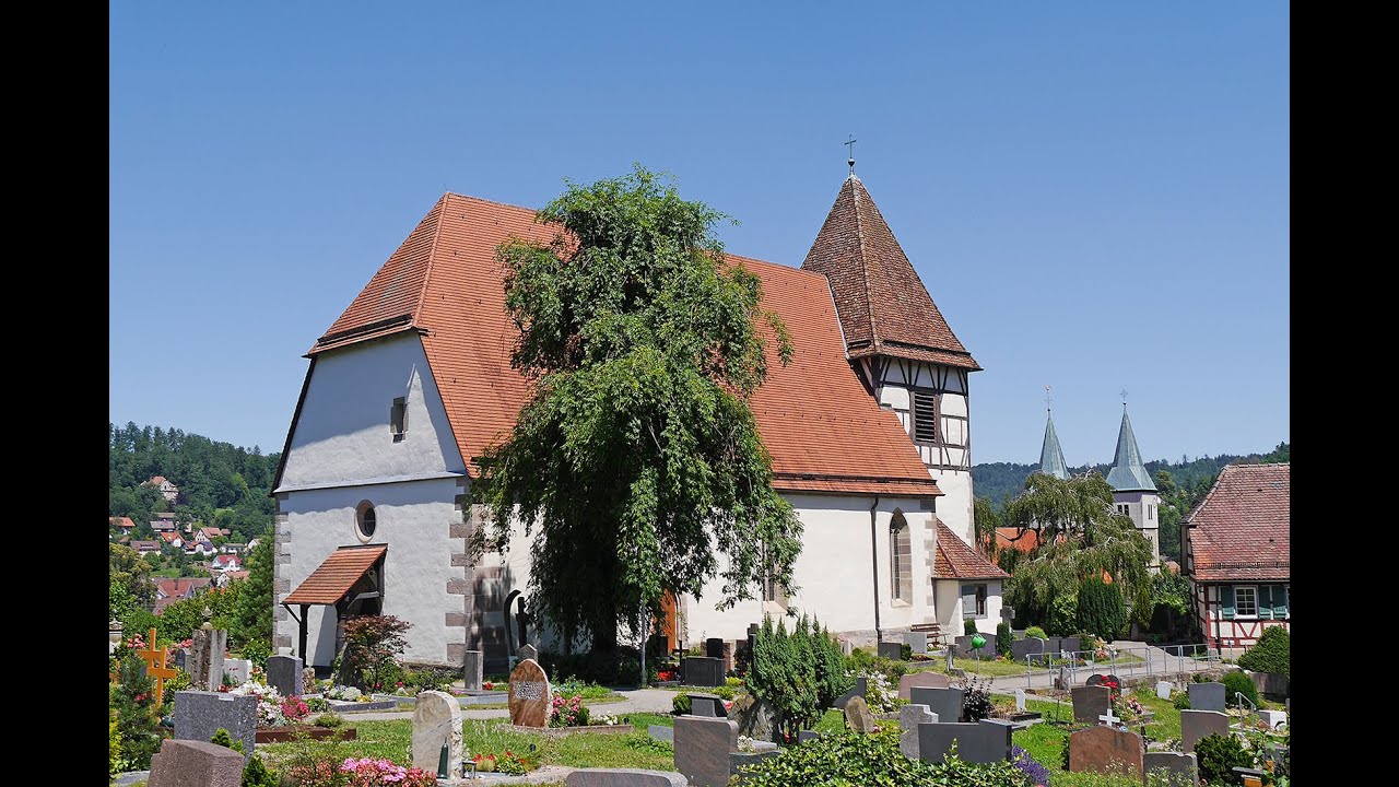 Walterichskirche Murrhardt mit Glockenläuten
