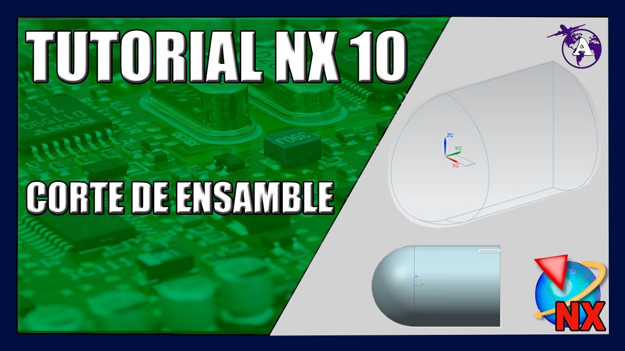 TUTORIAL NX 10 EN ESPAÑOL. Como hacer un VOLUMEN DE CONTROL de un ALA para CFD.  💻🖱