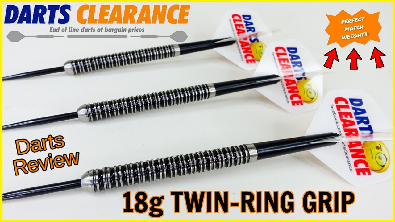 Darts Clearance 18g TWIN RING GRIP Darts Review