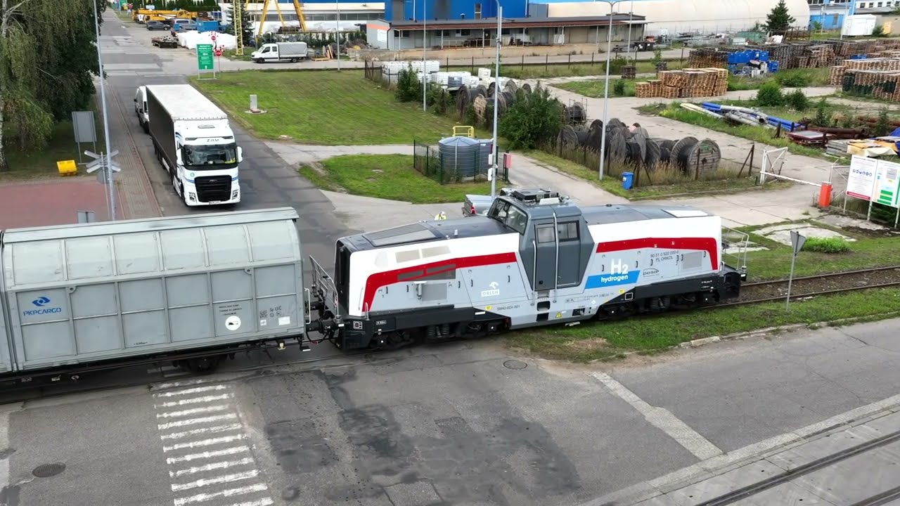 Pesa Loco H2 - prace manewrowe przy zasilaniu wodorem