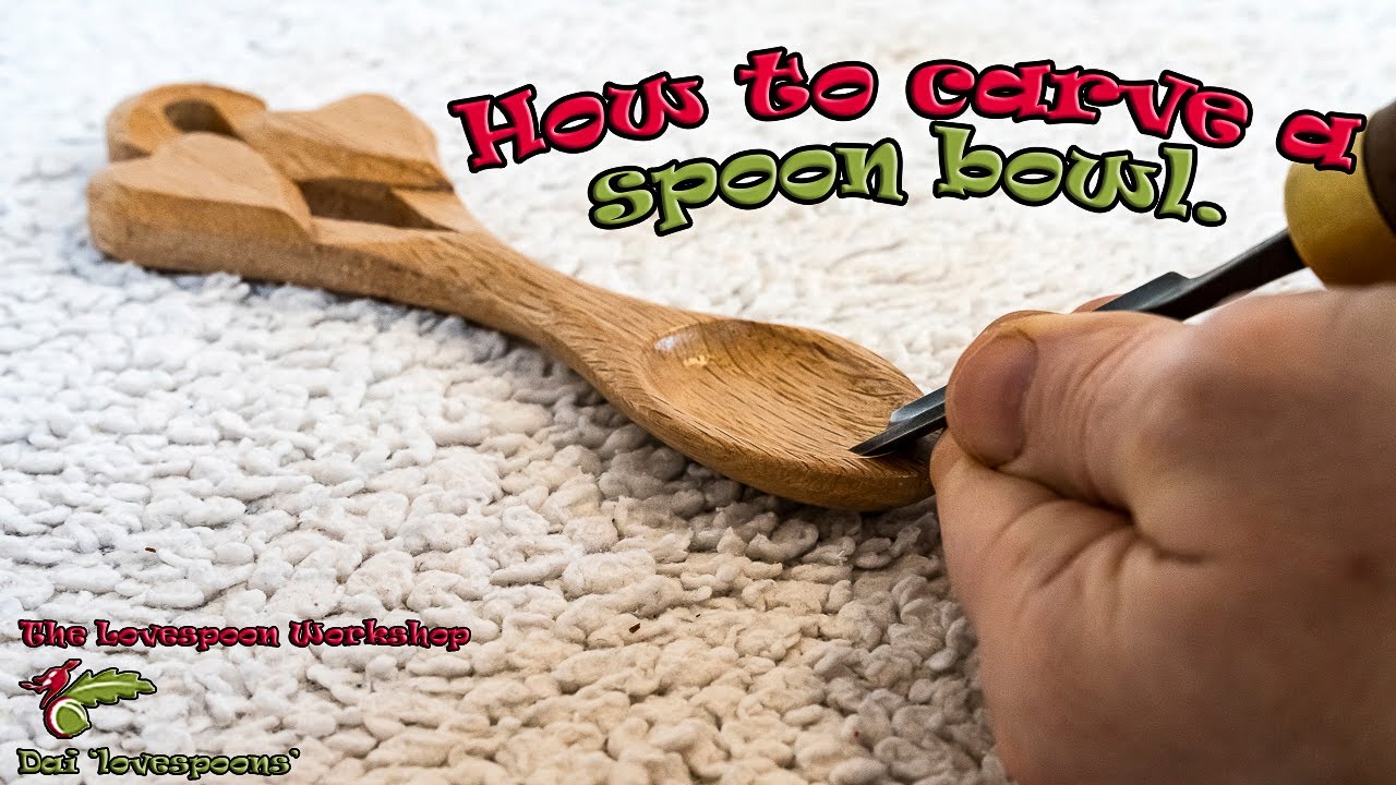 How you can carve a spoon bowl. Easy method for beginner spoon carvers.