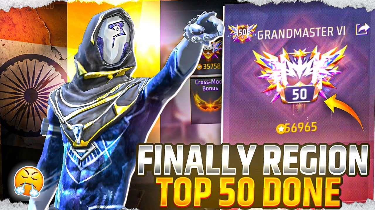 Finally Region Top 50 ✅ | Squad Rank Pushing 