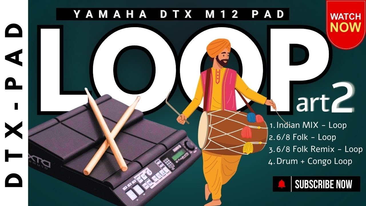 Yamaha DTX Loops || Professional loops  || PART-2 #loops #dtxpad #SouthIndianFusion #remixloop