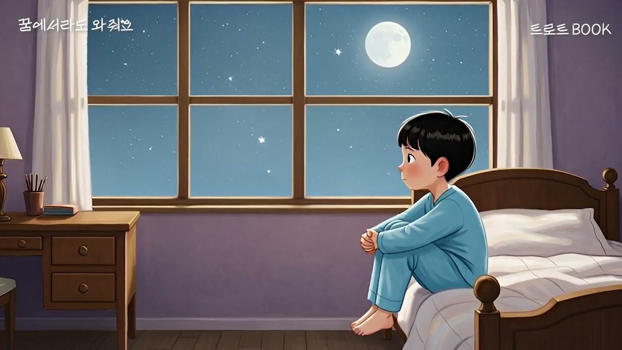 [트로트 Book] 그리운 엄마와 아빠가 꿈에서라도 나타나주길 바라는 소년의 이야기 #트로트 #스토리 #감동