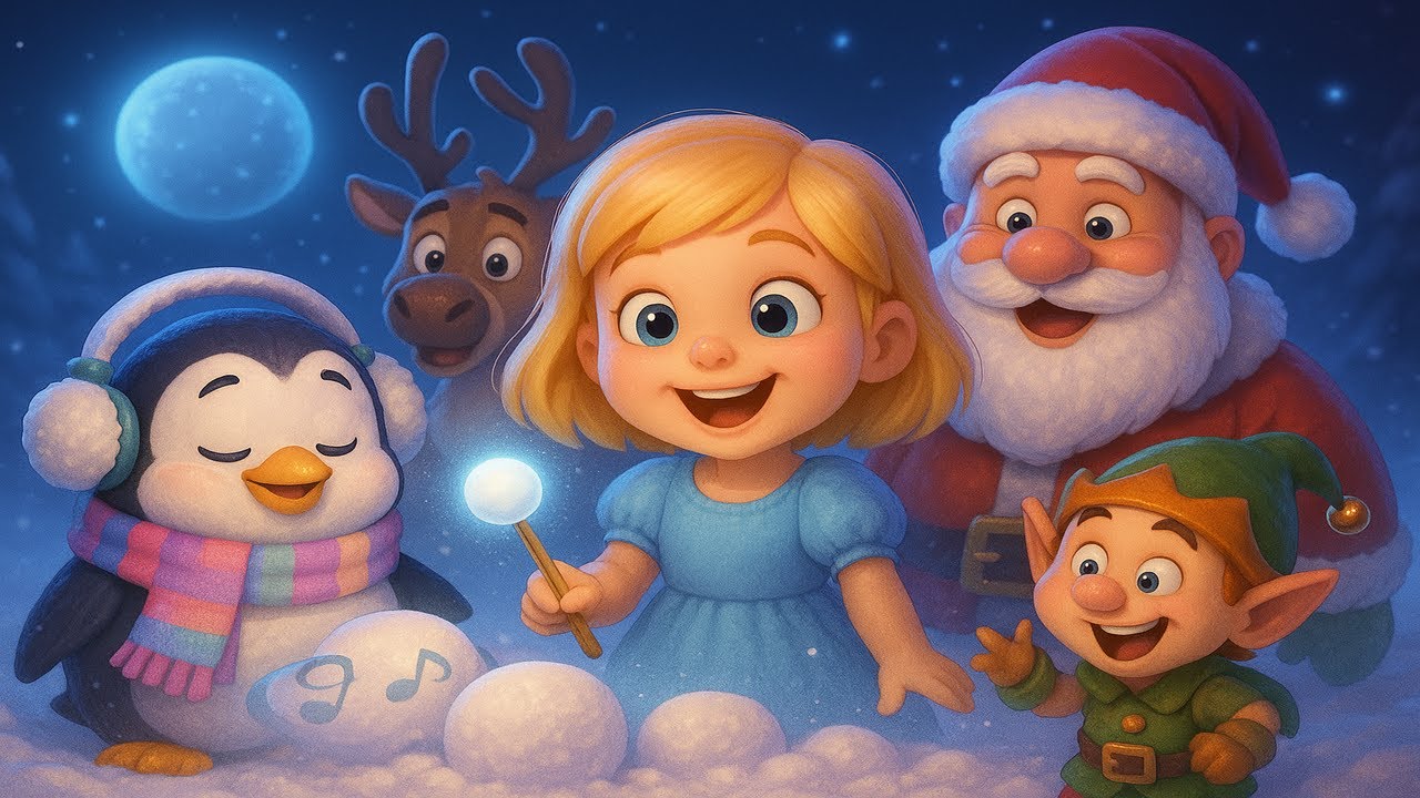 Emma & Chilly Save the Snowball Orchestra Planet Christmas Symphony 🎶❄️✨