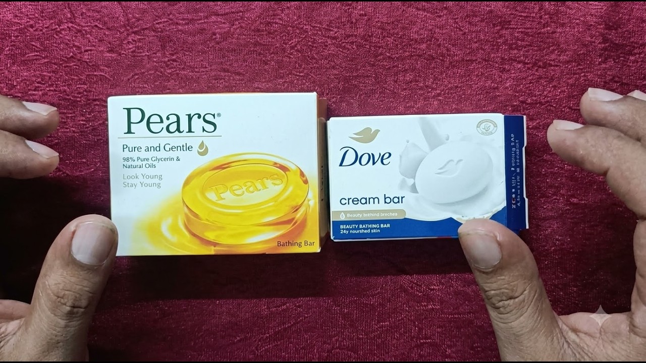 👉 Pears vs Dove Soap 🔥 कौन है Skin के लिए असली Winner Dove vs Pears #dovevspears #pearsvsdove