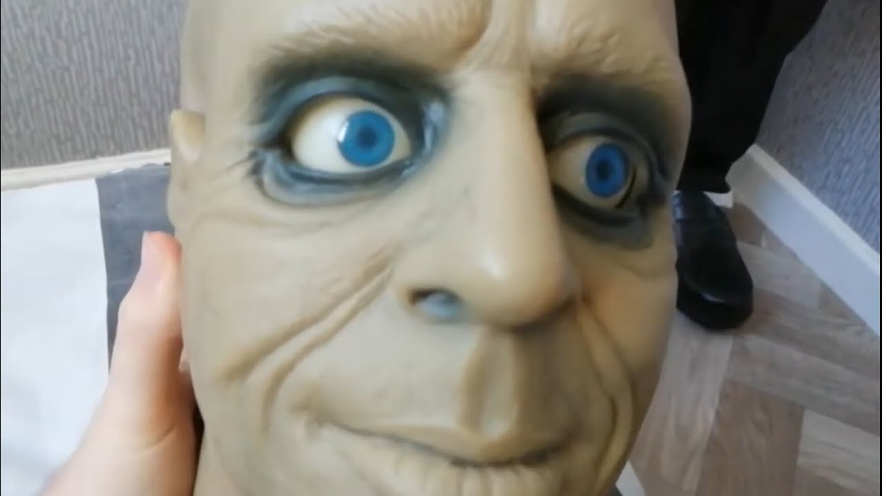 ASDA Halloween Life Size Butler Eye Repair Tutorial! (Gemmy)