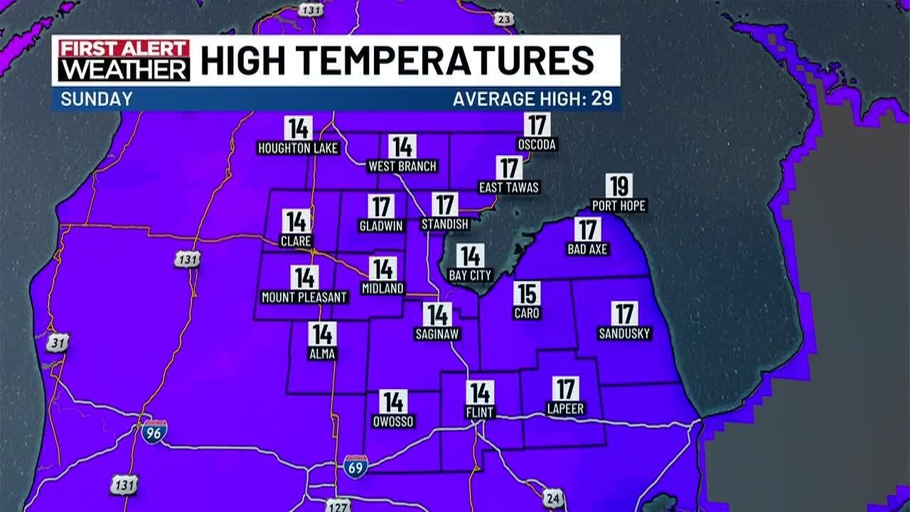 First Alert Weather Update: Sunday morning, Jan. 25