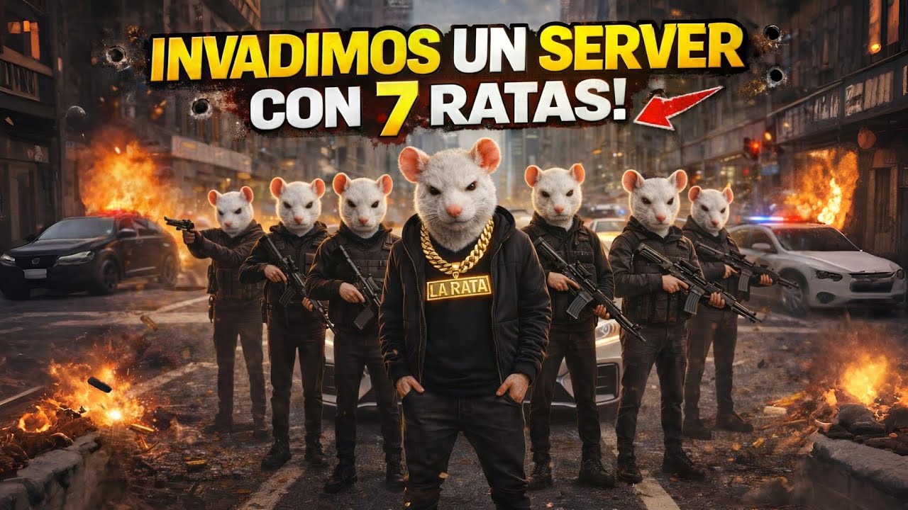 NADIE ESTABA PREPARADO PARA ESTO… 7 RATAS EN EL MISMO SERVER 🐀