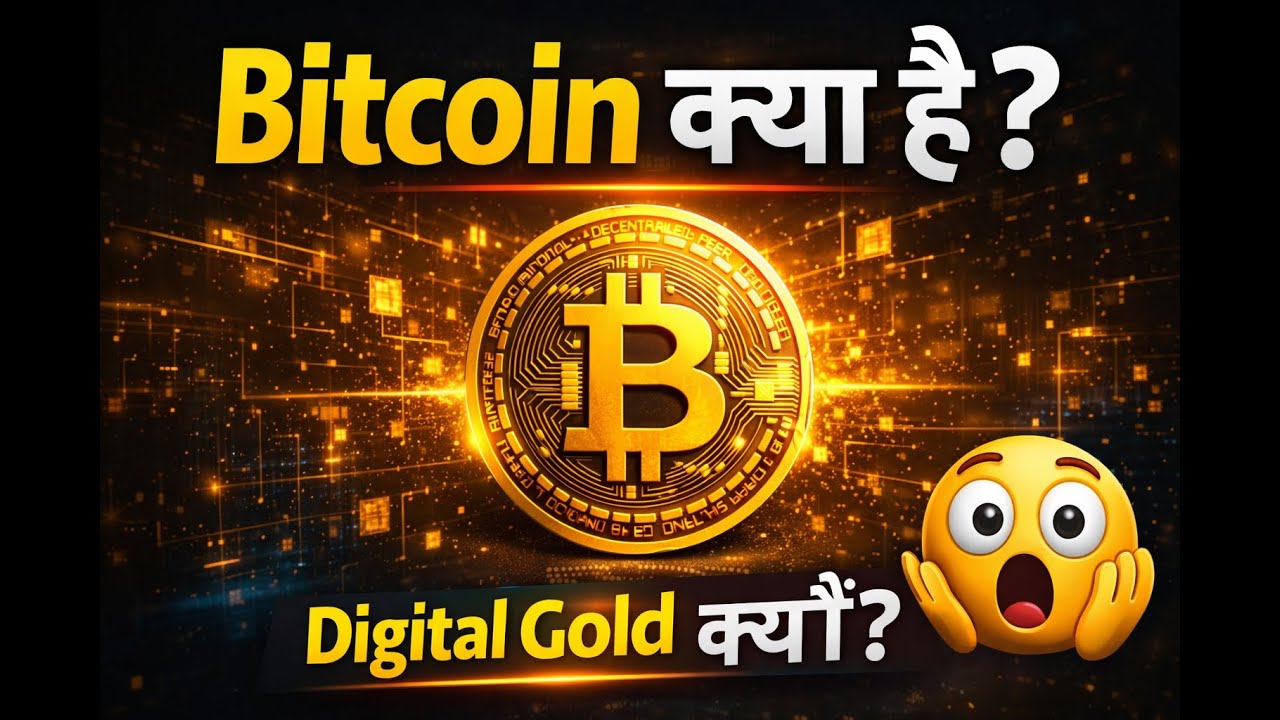 Bitcoin क्या है? | Digital Gold क्यों कहते हैं? | Hindi Crypto Guide  | Digital Gold क्यों कहते हैं?