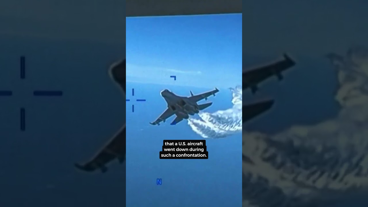 Russian jet dumps fuel on U.S. drone