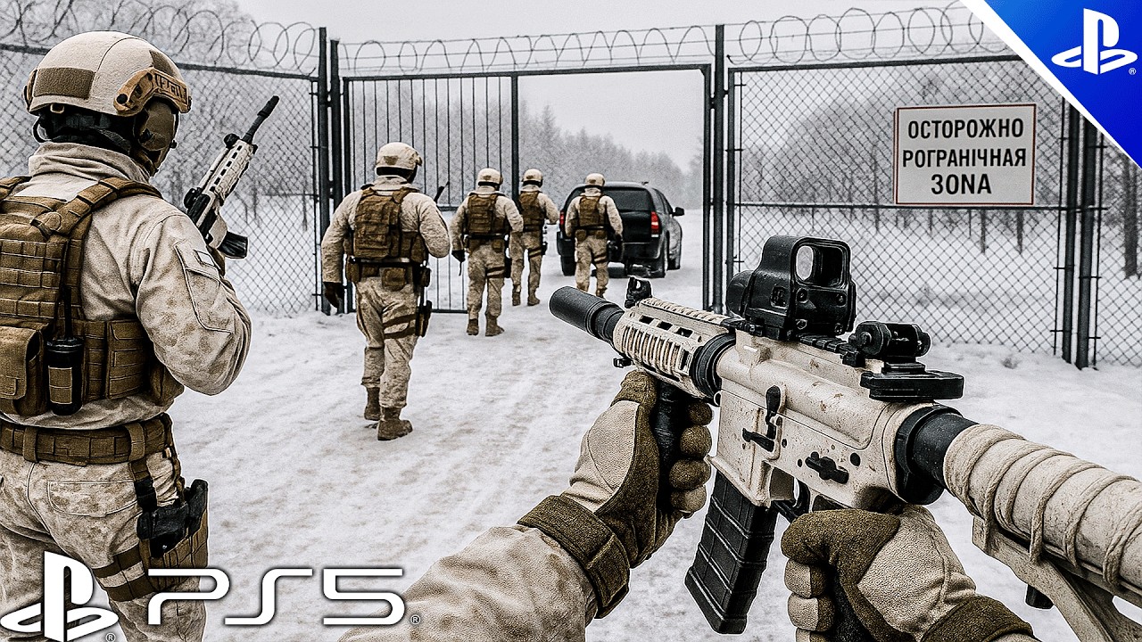 ESCAPE FROM THE MOST DANGEROUS RUSSIAN BASE IN THE WORLD Call of Duty Ghosts | PS5 4K Stealth Combat