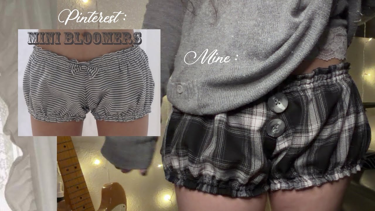 sew with me ★ pinterest low rise bloomers