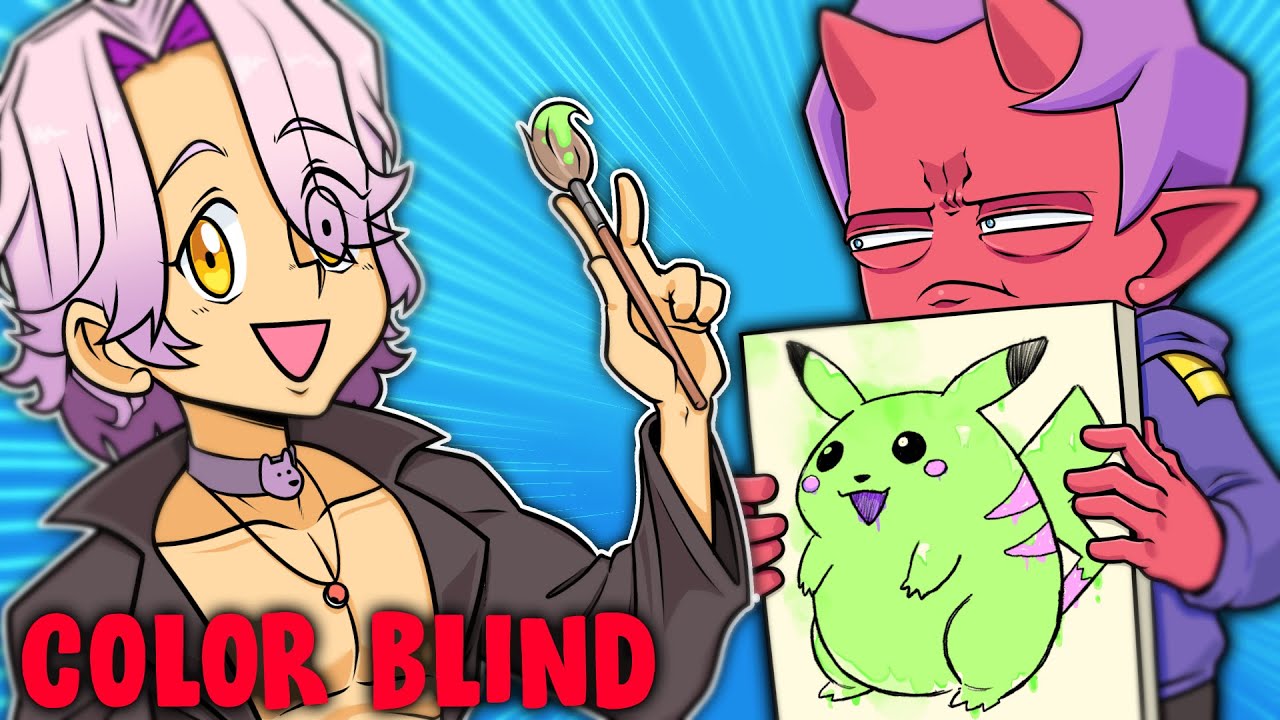 I forced a Colorblind Vtuber to Color..