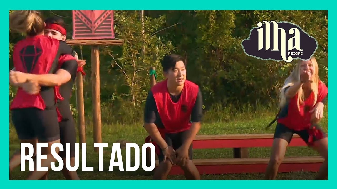 Liderados por Pyong, time Rubi vence a Prova de Equipe | Ilha Record