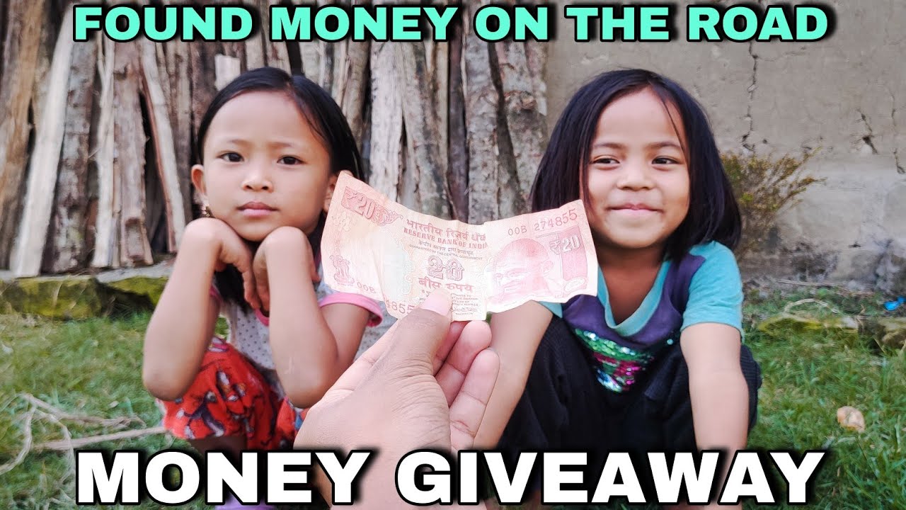 Money Giveaway 💰🥳 // Found money on the Road 😱