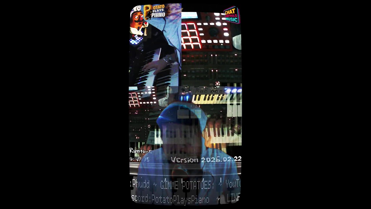 Video Game Music Piano Cover Improv Live Tutorial 80s Retro TV Movies Gaming Potato Plays Piano 🥔🎹