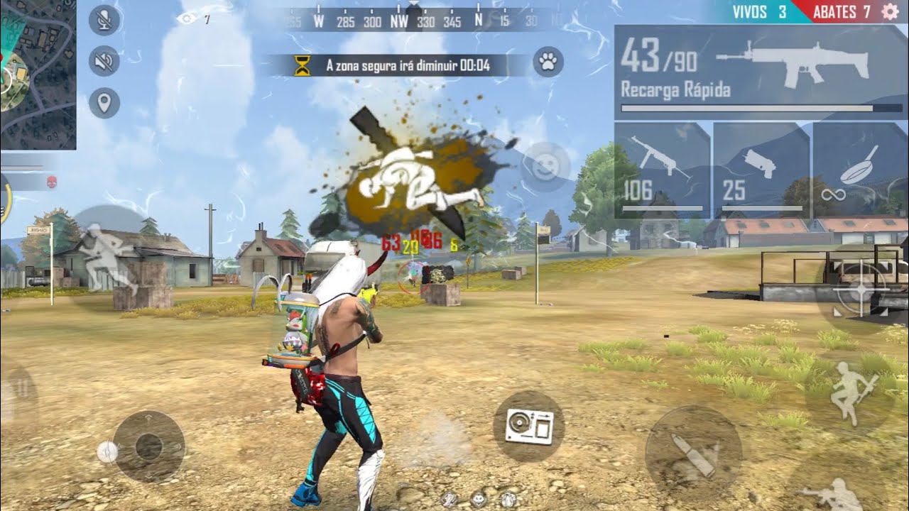PQ VOCÊ FICA AFOBADO E SEMPRE MORRER NA TROCAÇÃO DE PERTO - FREE FIRE