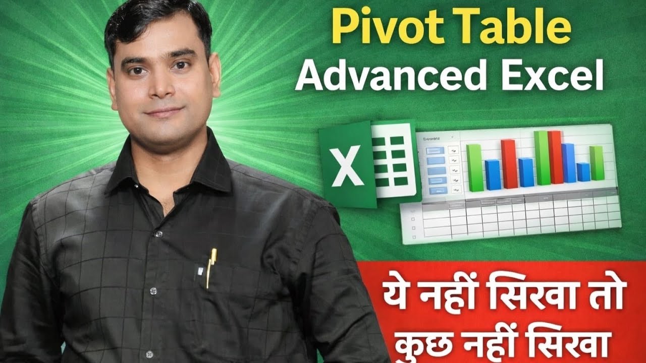 PIVOT TABLE IN ADVANCE EXCEL