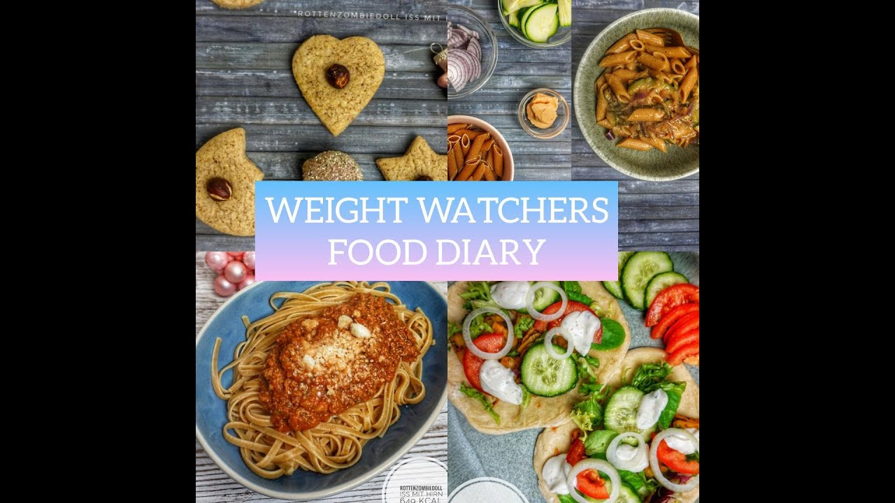 Weight Watchers FOOD DIARY/ Meine erste Woche mit WW