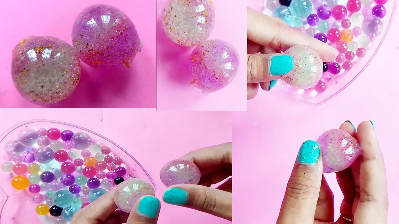 how to make Nano tape bubble with water balls / viral Nano tape balloon / nano tape craft