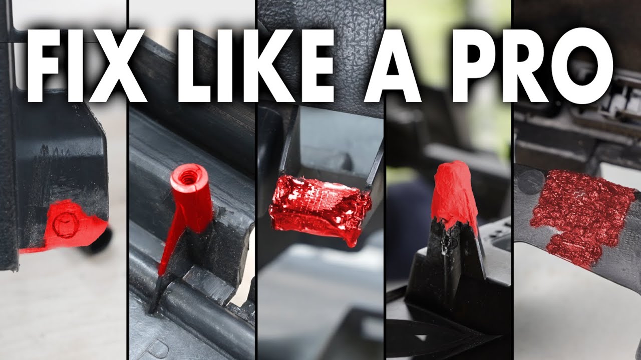 How to fix any broken plastic