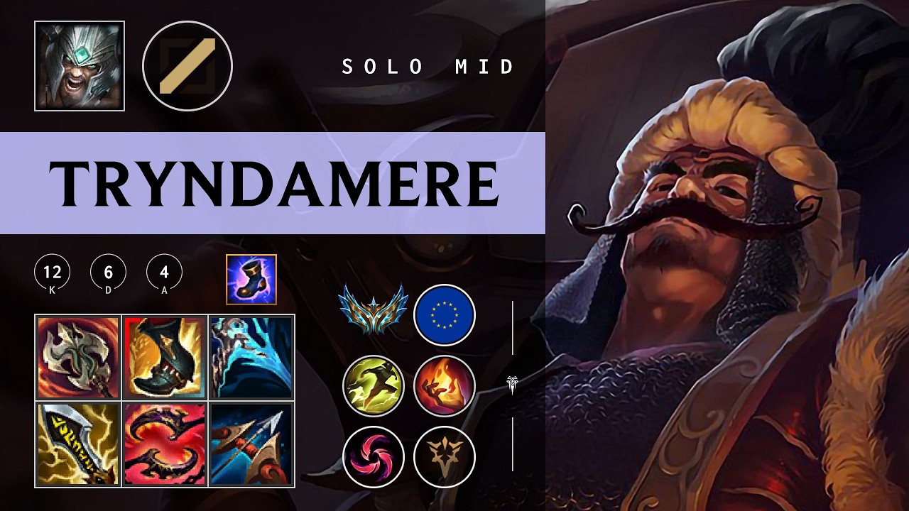 Tryndamere Mid vs Kassadin - EUW Challenger Patch 26.03