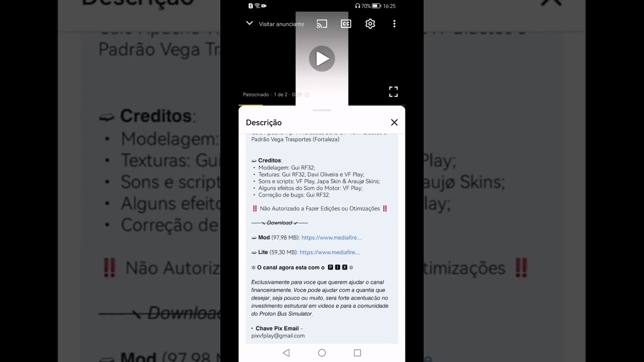 Fizeram pela milésima vez... Desisto