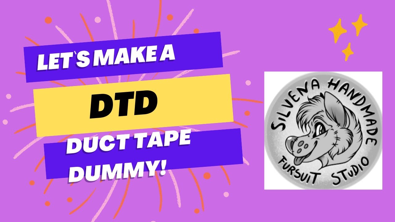 Let's make a DTD - Duct Tape Dummy  for fullsuit furry.