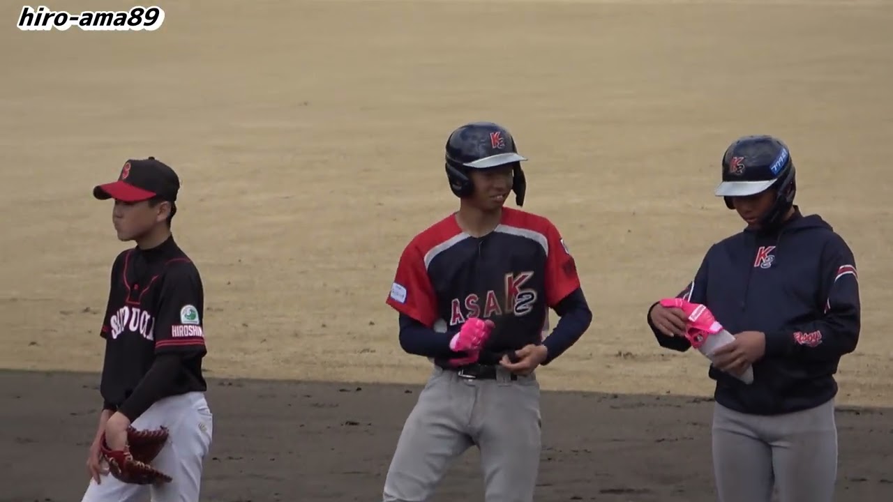 広島安佐ボーイズ  対  瀬戸内クラブヤング   《中学硬式・練習試合ダイジェスト》【20260228 しまなみ】２Ｂ