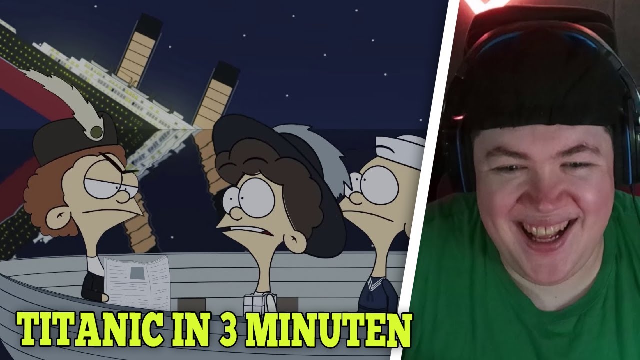 Titanic in 3 Minuten und 35 Sekunden | REAKTION