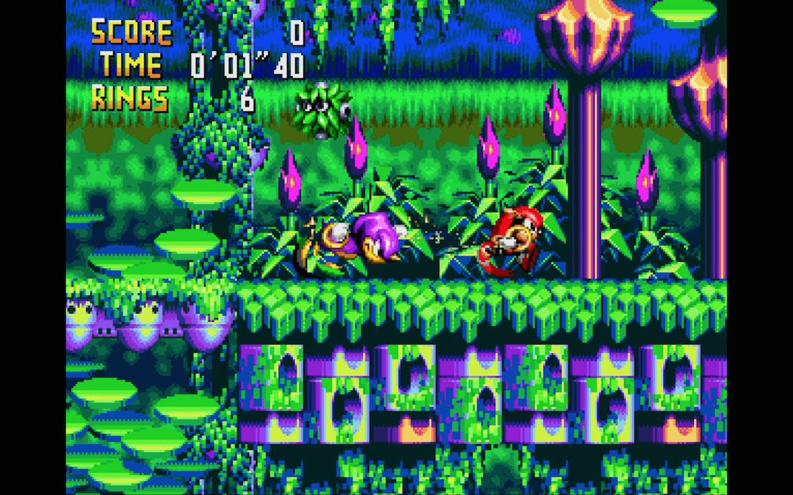 Knuckles Chaotix: Botanic Base Level 5 [1080 HD]
