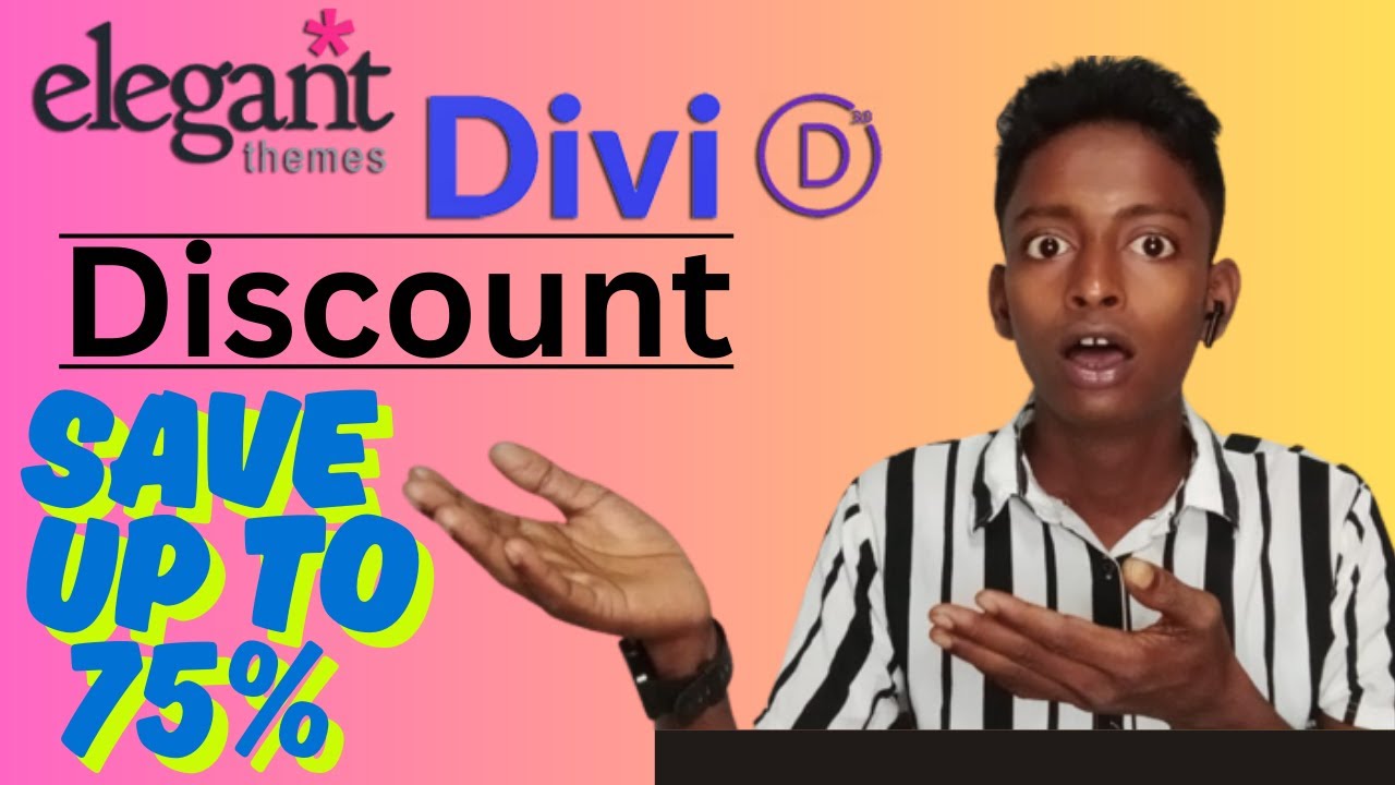 🔥 Divi Elegant Themes Discount 2025 | Save Up to 75% Today! #DiviDiscount